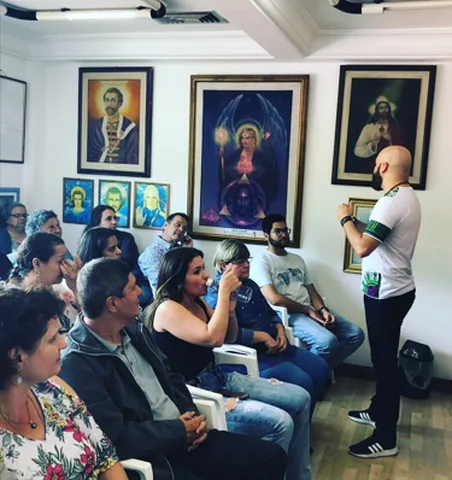 Alunos em aula