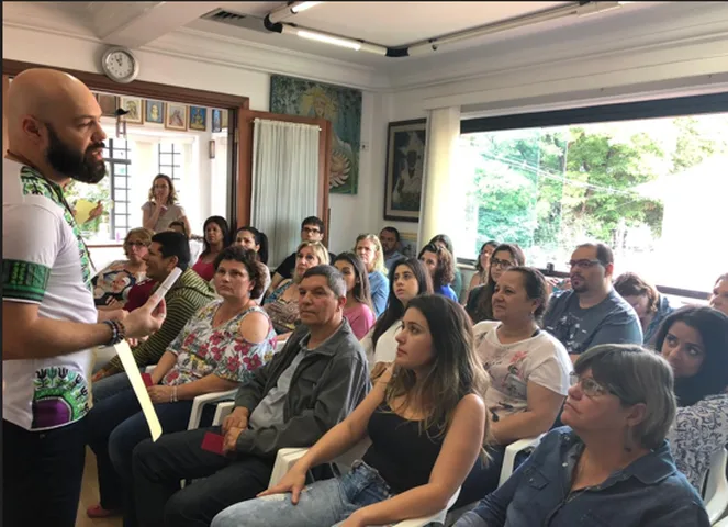 Turma em aula